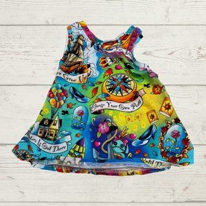 Boutique Disney Peter Pan Beauty and the Beast Toy Story Racer Tank Top